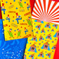 Circus / FULL PAGE Sticker Paper Pack