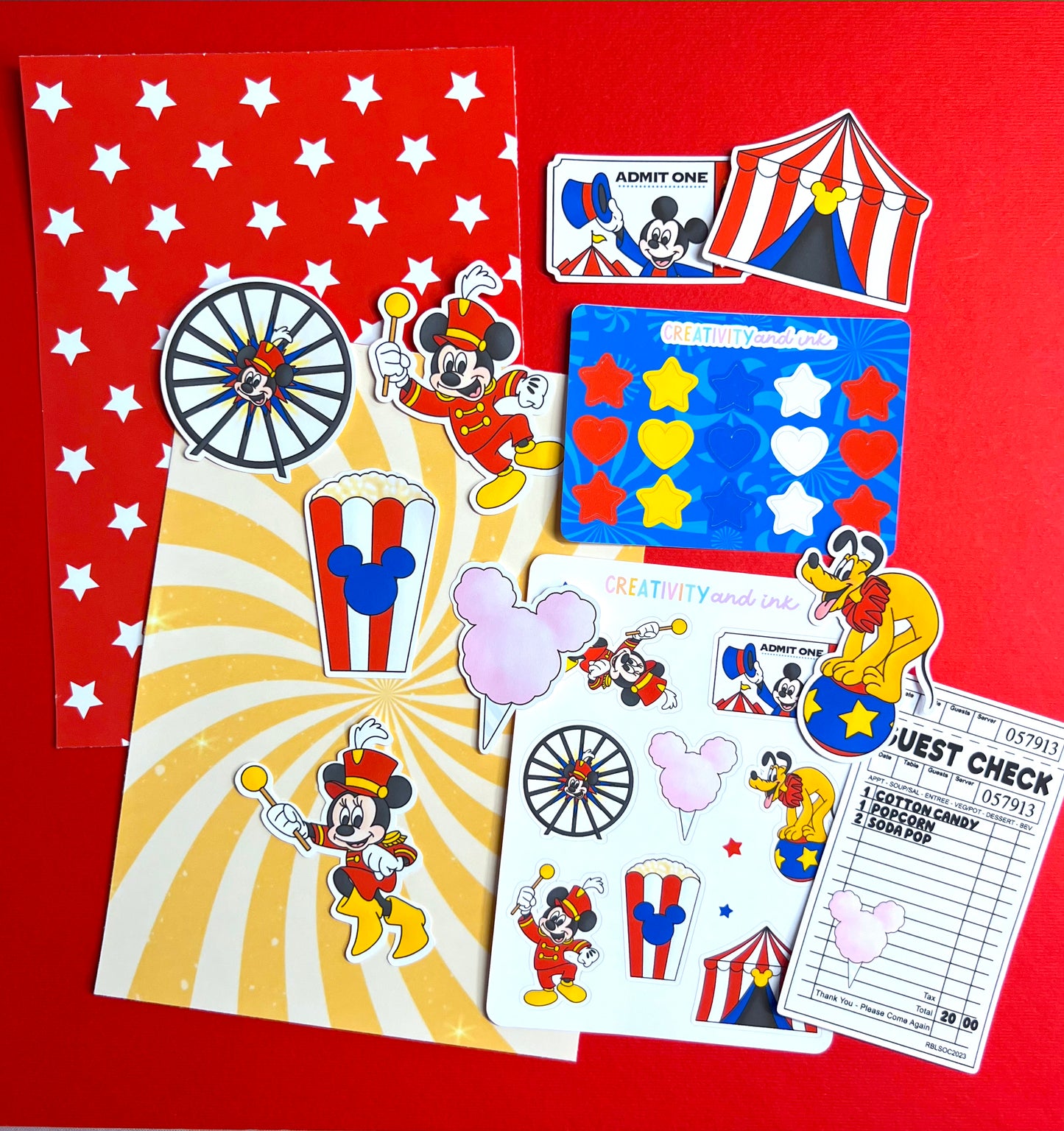 Circus Magic / Junk Journal Kit