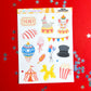 Circus / Sticker Sheet