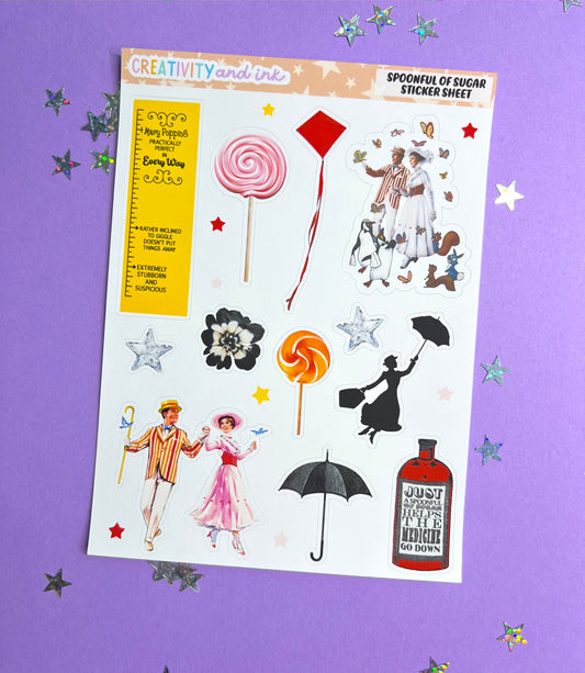 Spoonful of Sugar / Sticker Sheet
