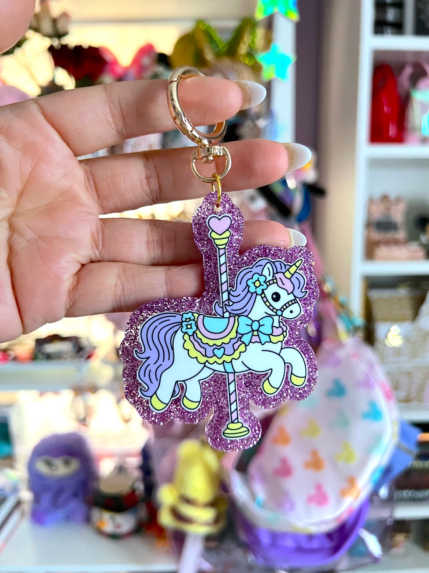 Carousel Horse - Bag Charm / Keychain (LIMITED)