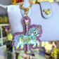 Carousel Horse - Bag Charm / Keychain (LIMITED)
