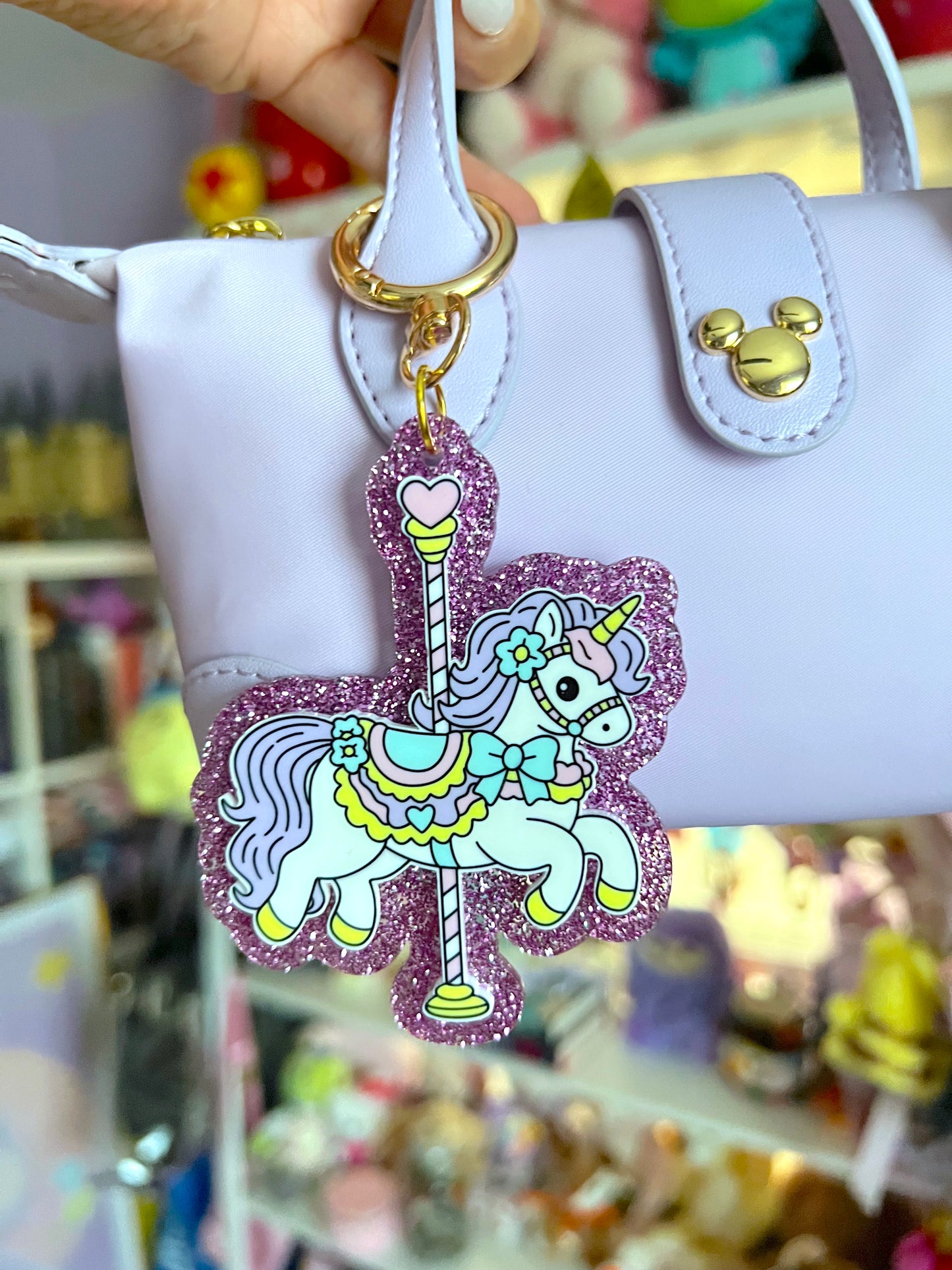 Carousel Horse - Bag Charm / Keychain (LIMITED)