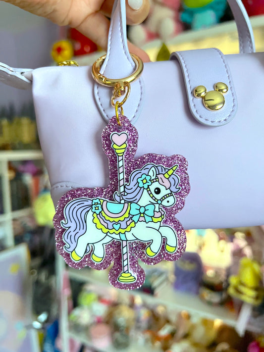 Carousel Horse - Bag Charm / Keychain (LIMITED)