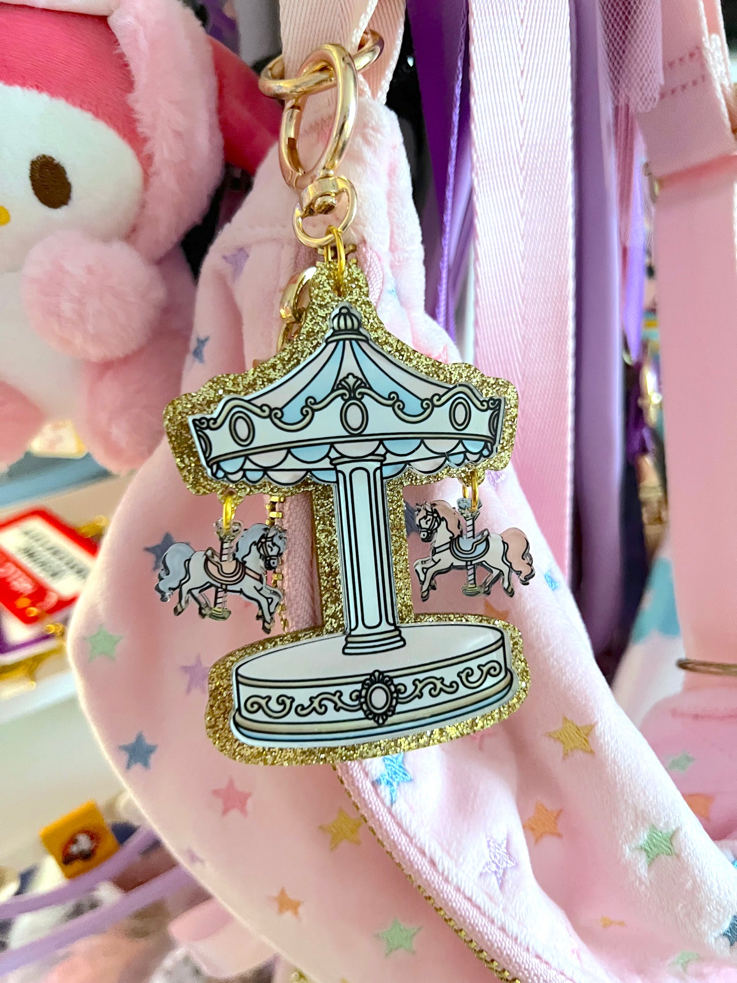 Carousel - Bag Charm / Keychain