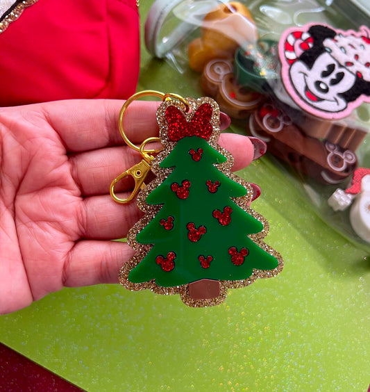 Magical Christmas Tree Keychain / Bag Charm