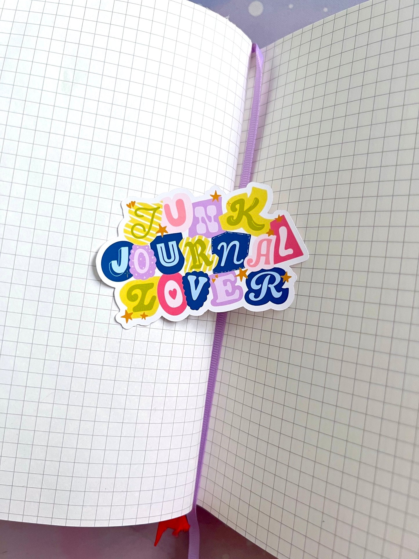 Junk Journal Lover / Die Cut Sticker