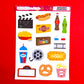 Movie Night / Sticker Sheet