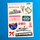 Houston / Sticker Sheet