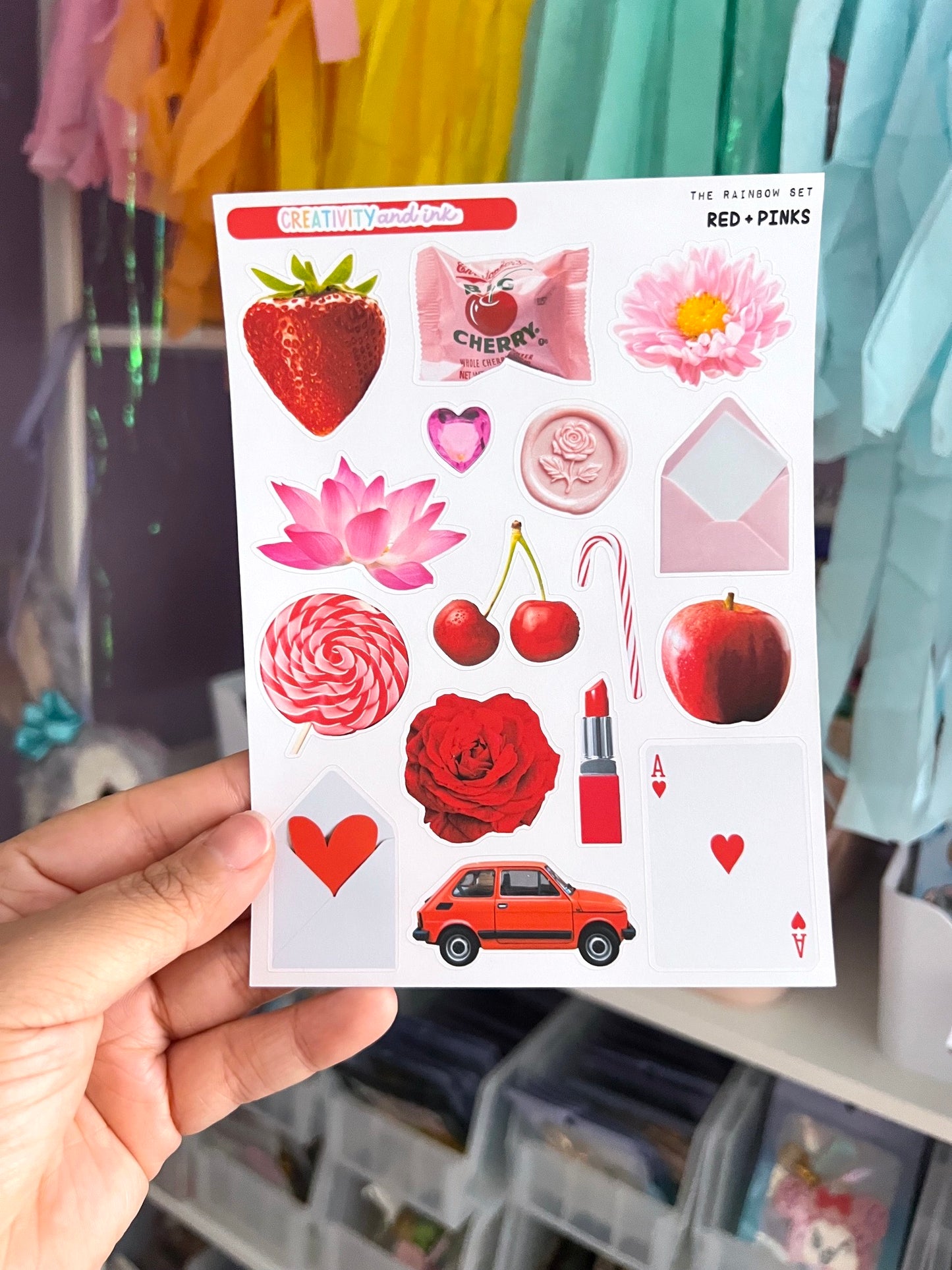 Rainbow Sticker SET