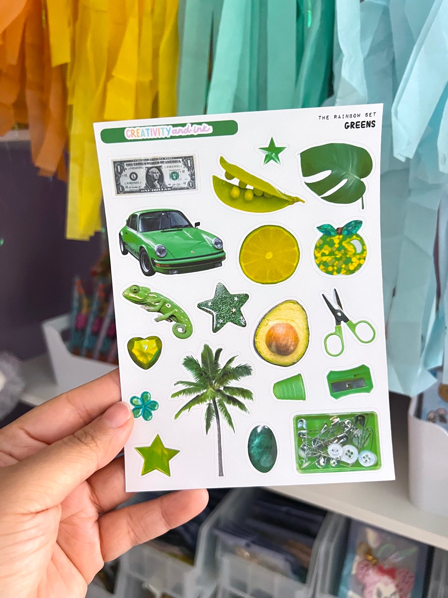 Rainbow Sticker SET