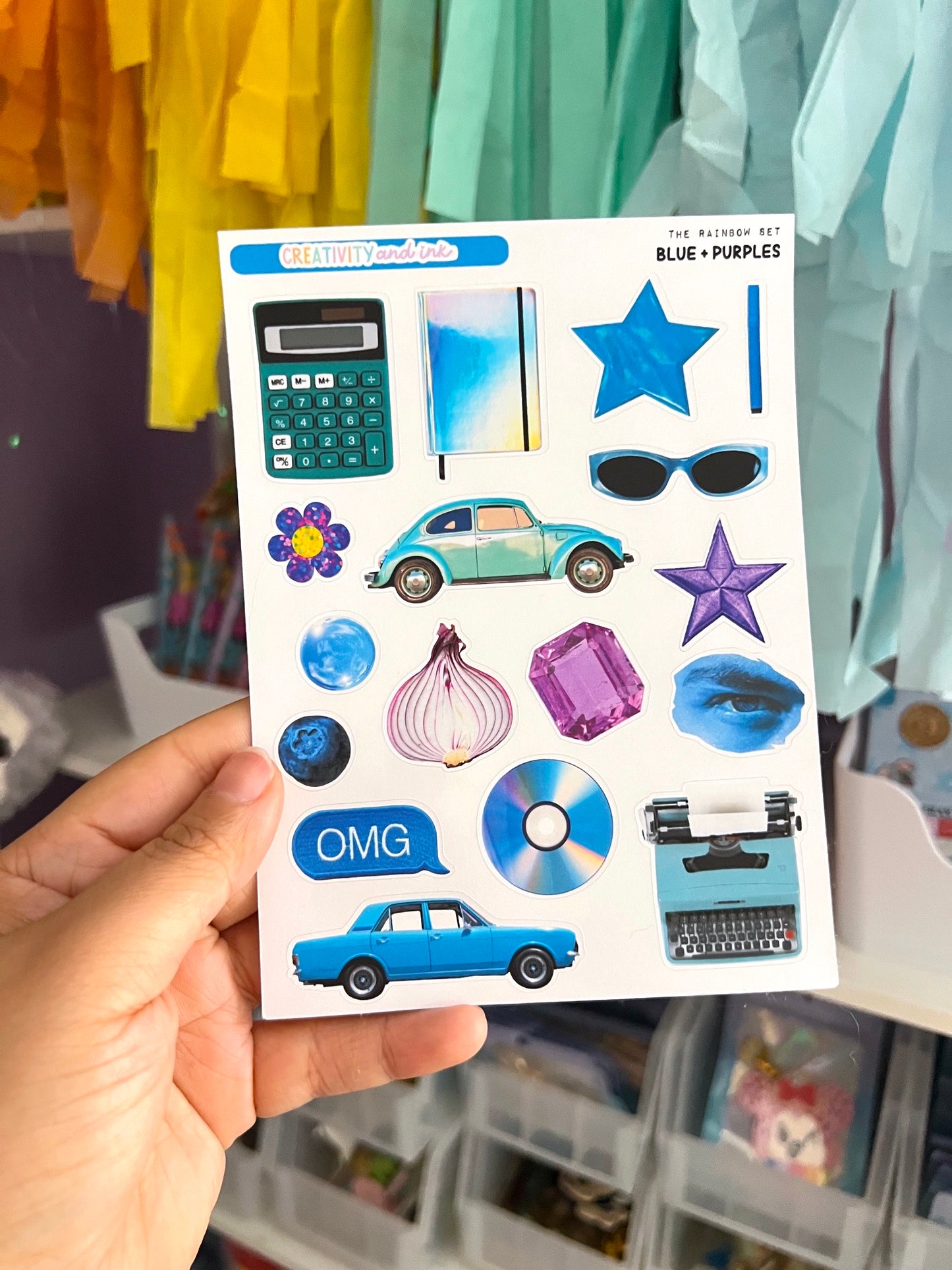 Rainbow Sticker SET