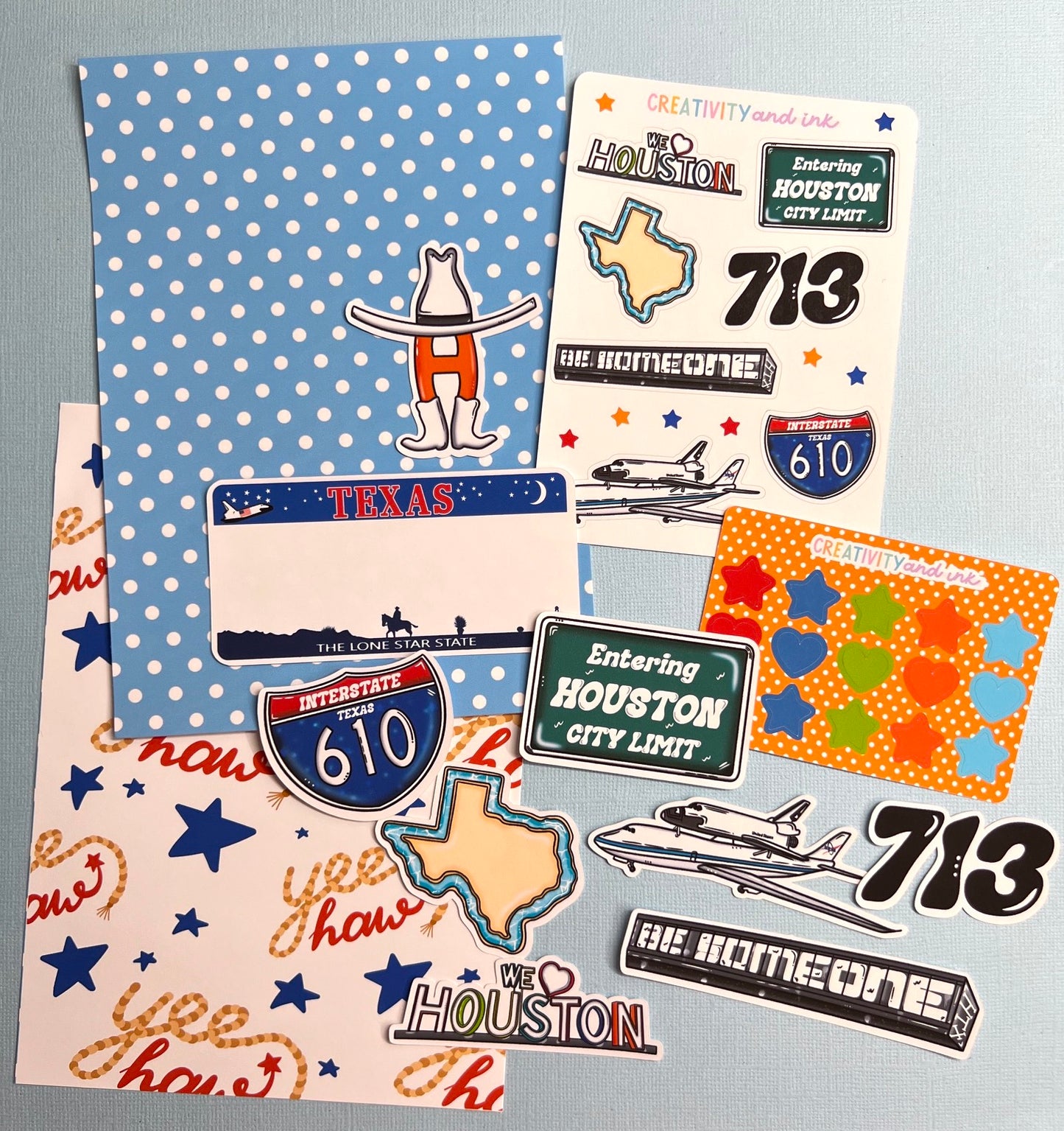 Houston / Junk Journal Kit
