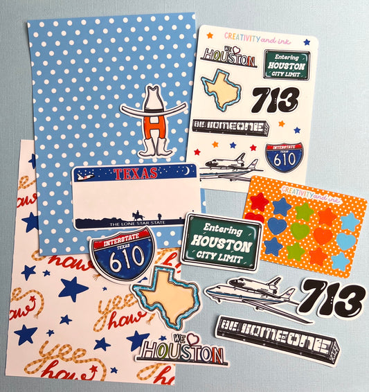 Houston / Junk Journal Kit
