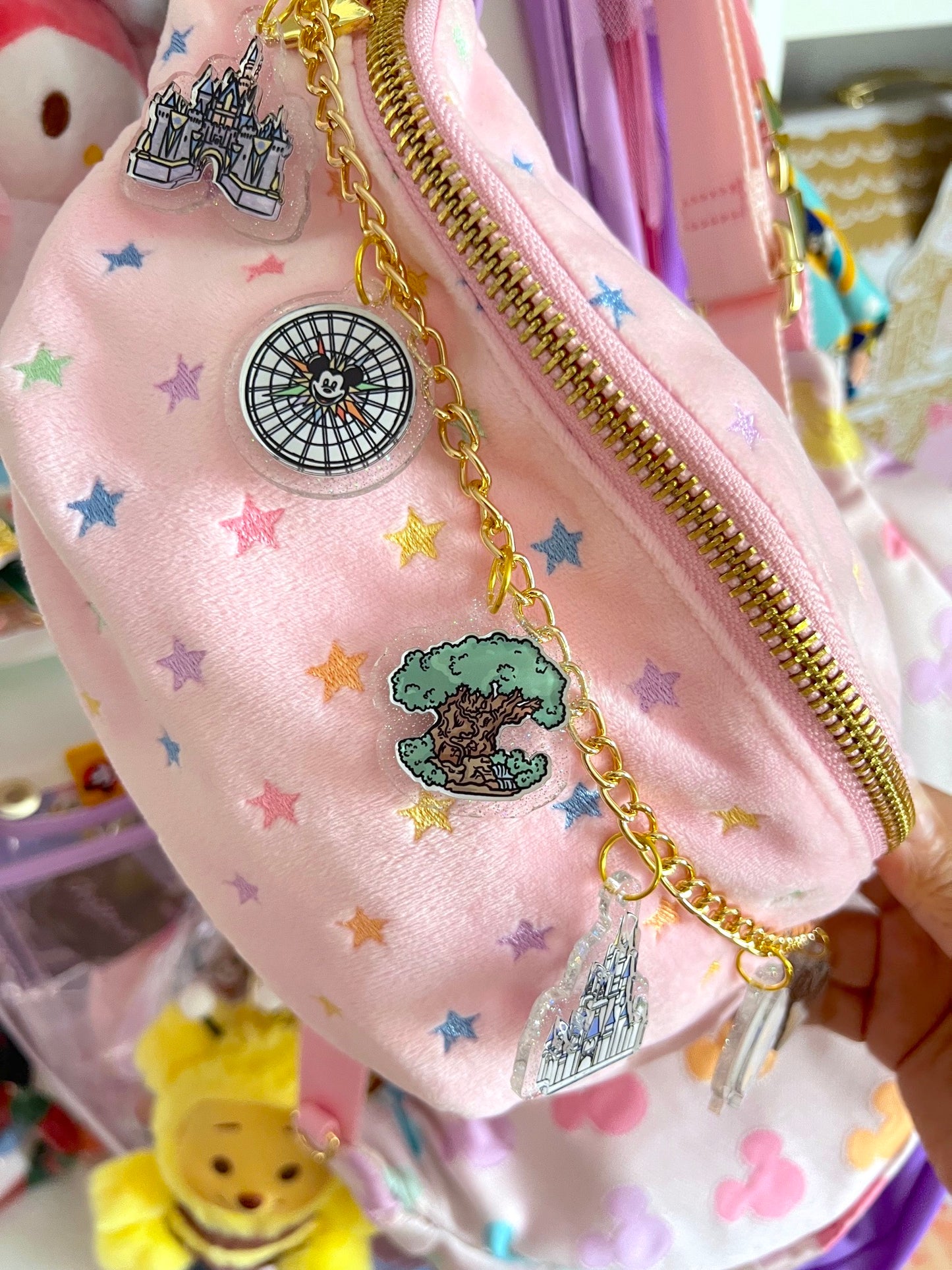 Coast to Coast Large Acrylic Bag Chain