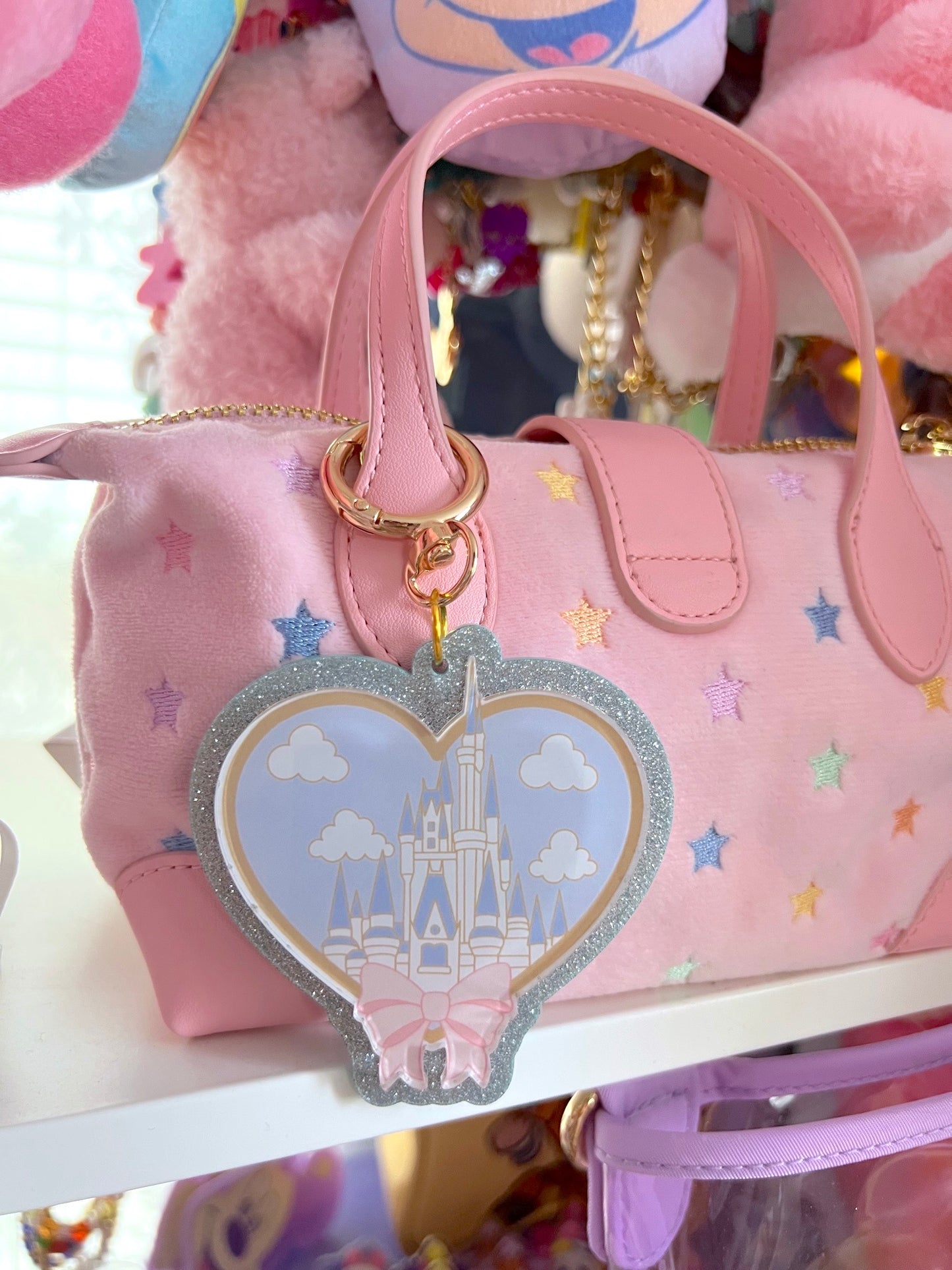 Blue Castle - Bag Charm / Keychain (PRE-SALE)