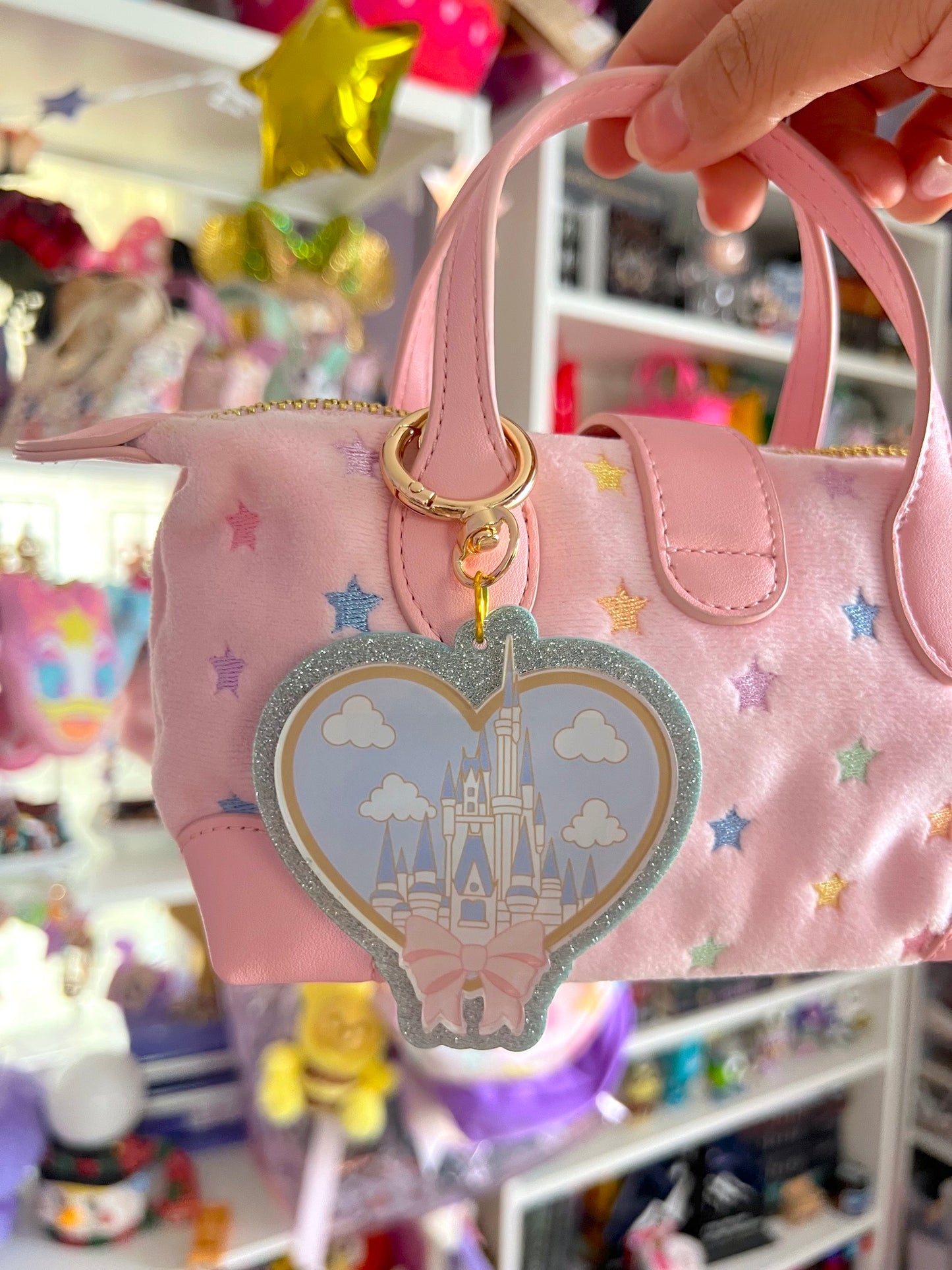 Blue Castle - Bag Charm / Keychain (PRE-SALE)
