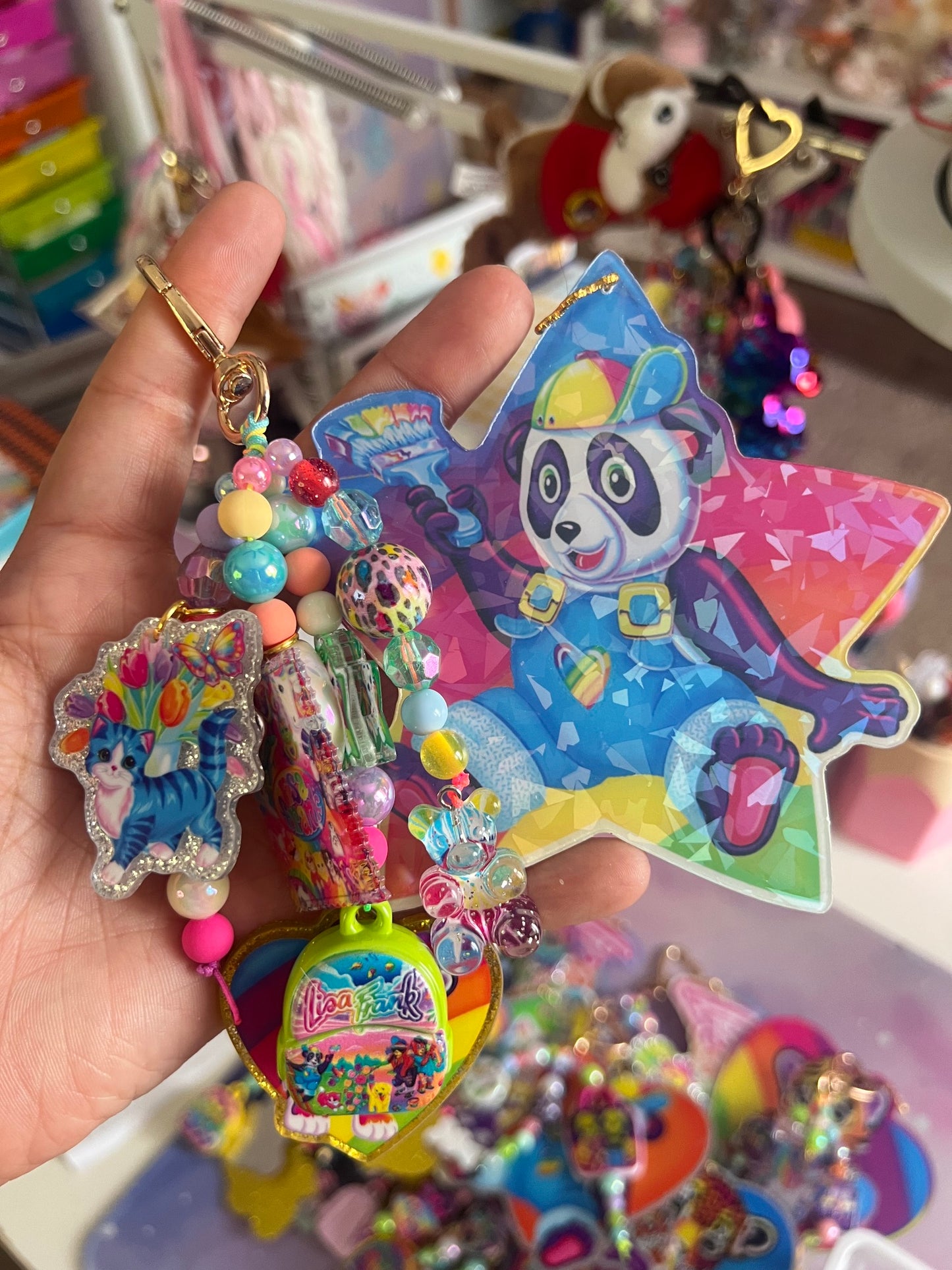 "Duo" Journal / Bag Charm - LF10