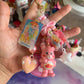 Handmade Fancy & Chunky Beaded Bag Charm - #1