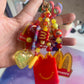 Handmade Fancy & Chunky Beaded Bag Charm - #11