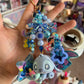Handmade Fancy & Chunky Beaded Bag Charm - #21
