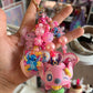 Handmade Fancy & Chunky Beaded Bag Charm - #22
