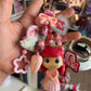 Handmade Fancy & Chunky Beaded Bag Charm - #27