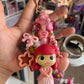 Handmade Fancy & Chunky Beaded Bag Charm - #28