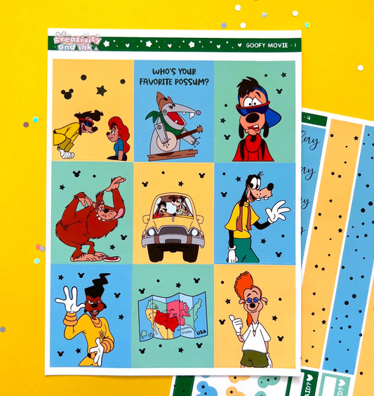 Goofy Movie / Sticker Kit