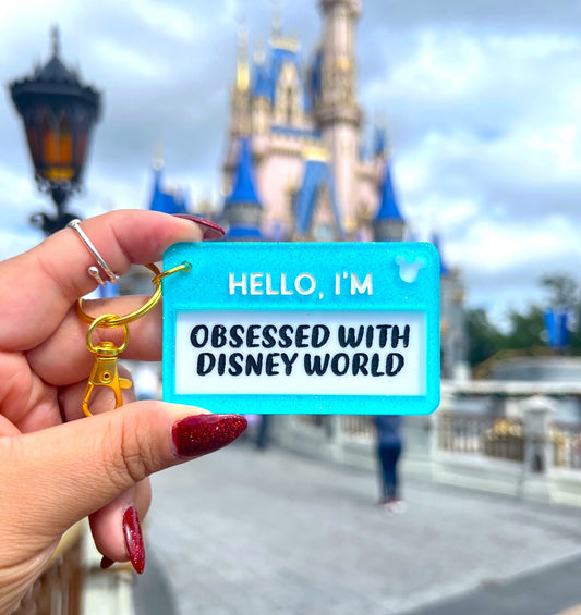 Obsessed with WDW - Bag Charm / Keychain