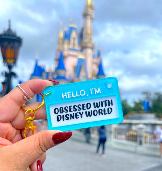 Obsessed with WDW - Bag Charm / Keychain