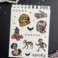 Retro Horror Sticker Sheet