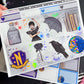 Nevermore / Holographic Foil Full Kit (1.5" BOXES)