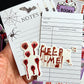 NEW! Horror Reader / Collage & Sticker Pack