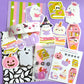 NEW! Bookish Ghosts / Collage & Sticker Pack
