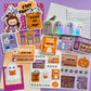 NEW! Spooky Reader / Collage & Sticker Pack