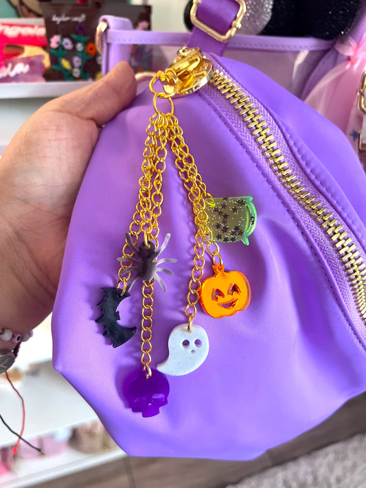 Halloween Icons Dangle Bag Charm / Keychain