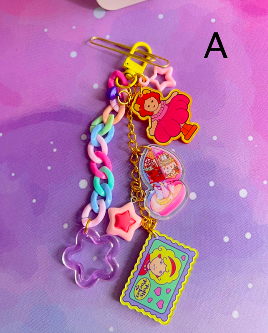 Handmade POLLY Junk Journal Charms