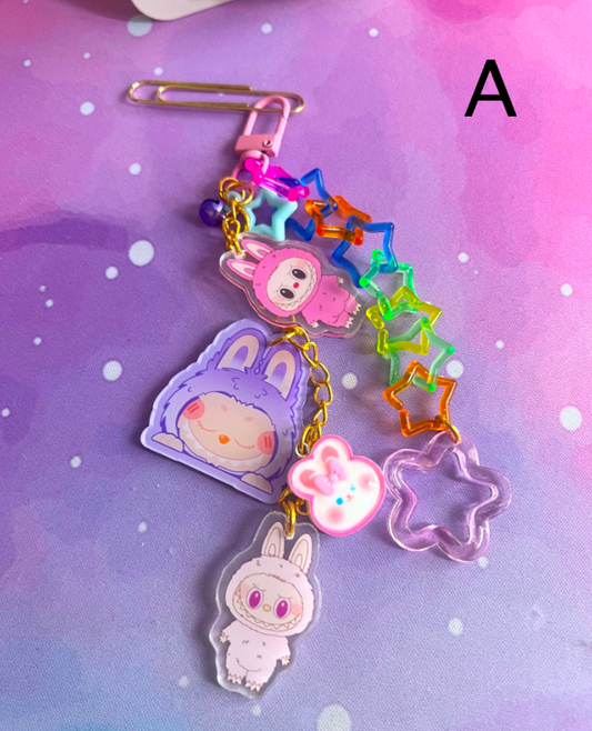 Handmade BUBU Junk Journal Charms