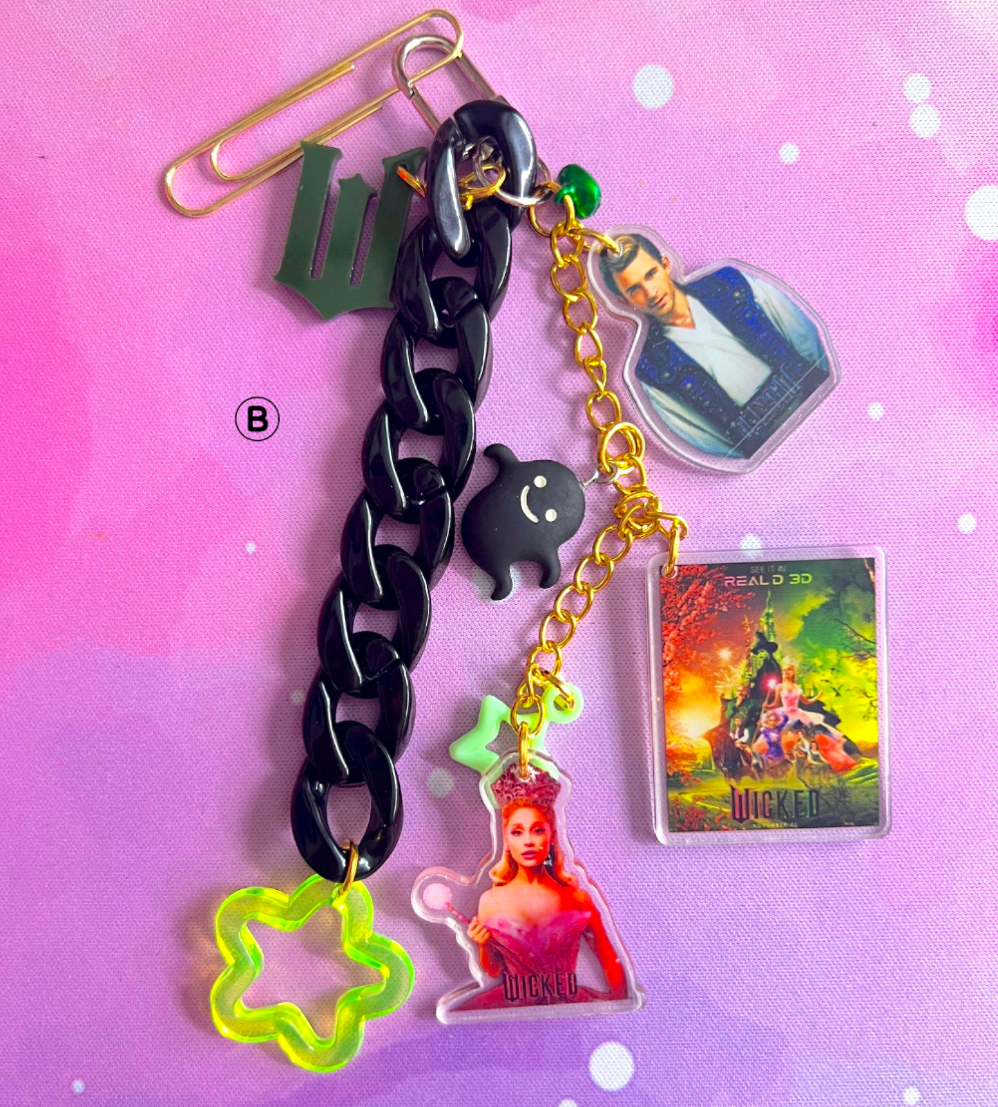 Handmade WICKED Junk Journal Charms