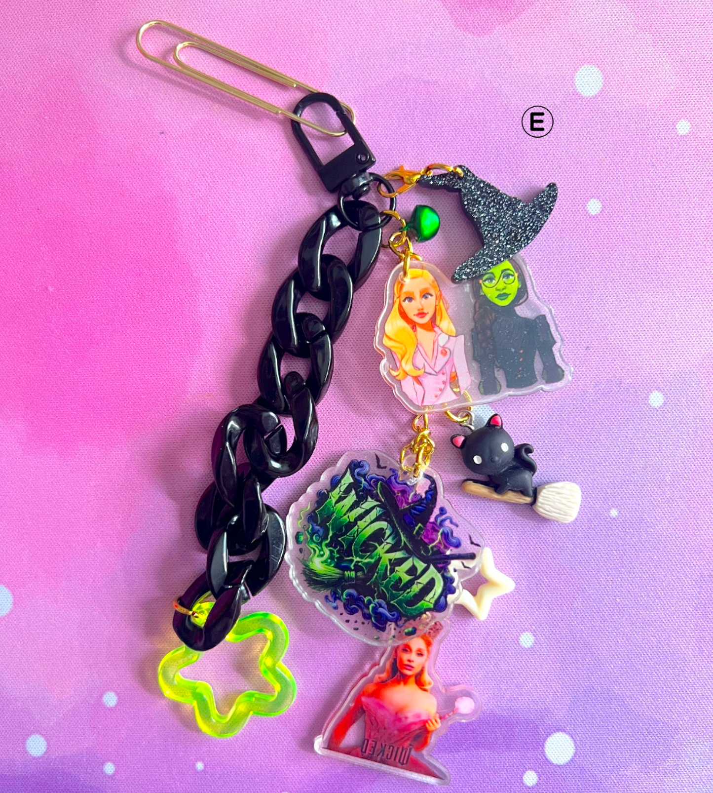 Handmade WICKED Junk Journal Charms