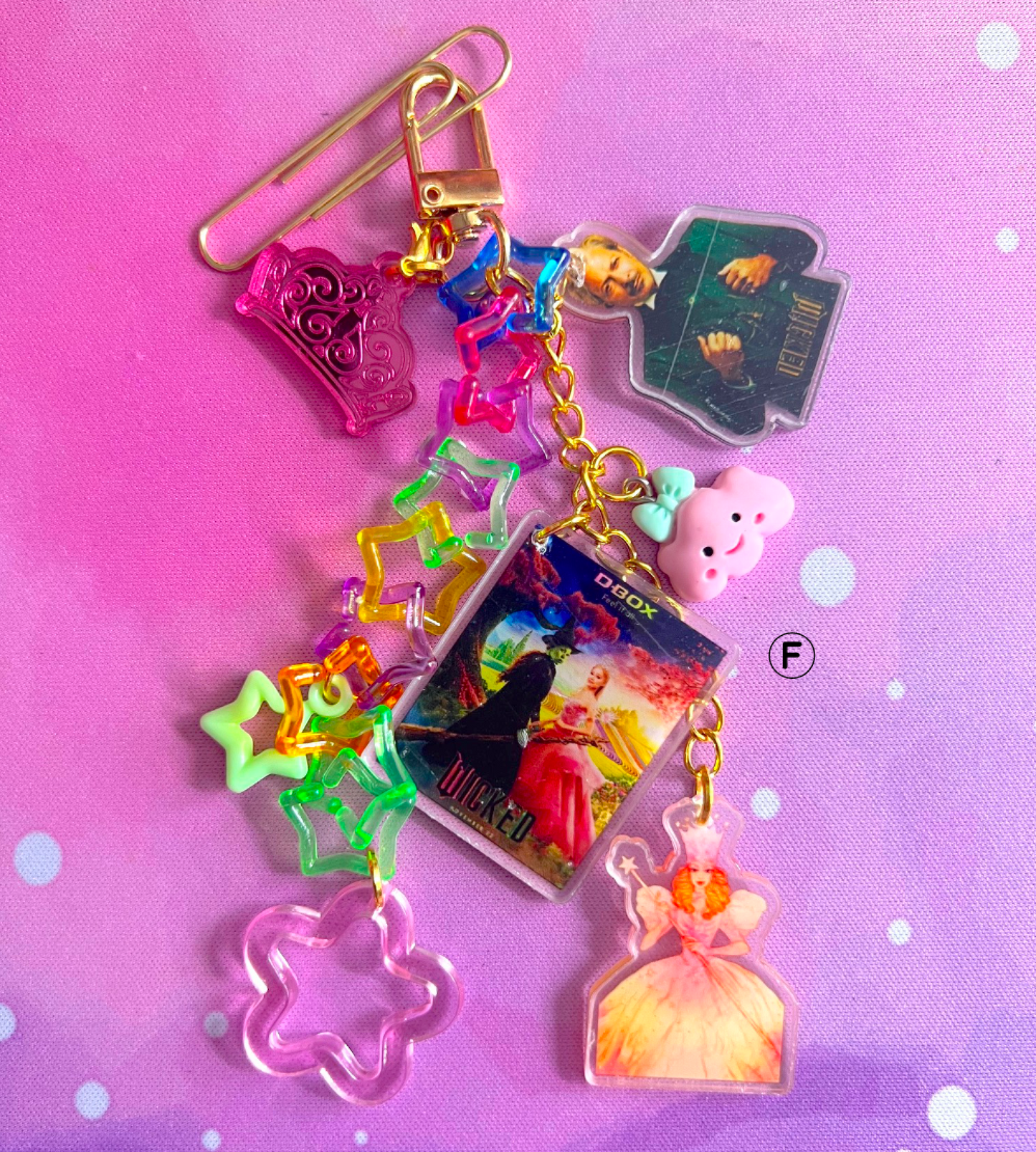 Handmade WICKED Junk Journal Charms
