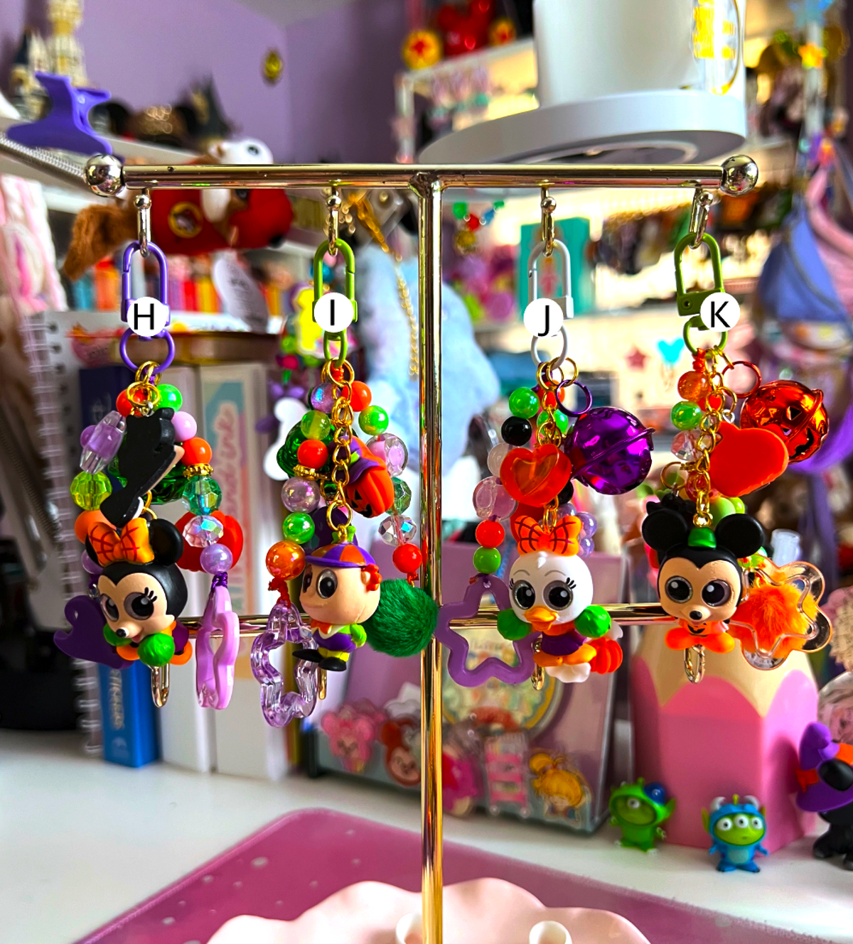 Halloween Mini Bead Bag Charms (LIMITED)