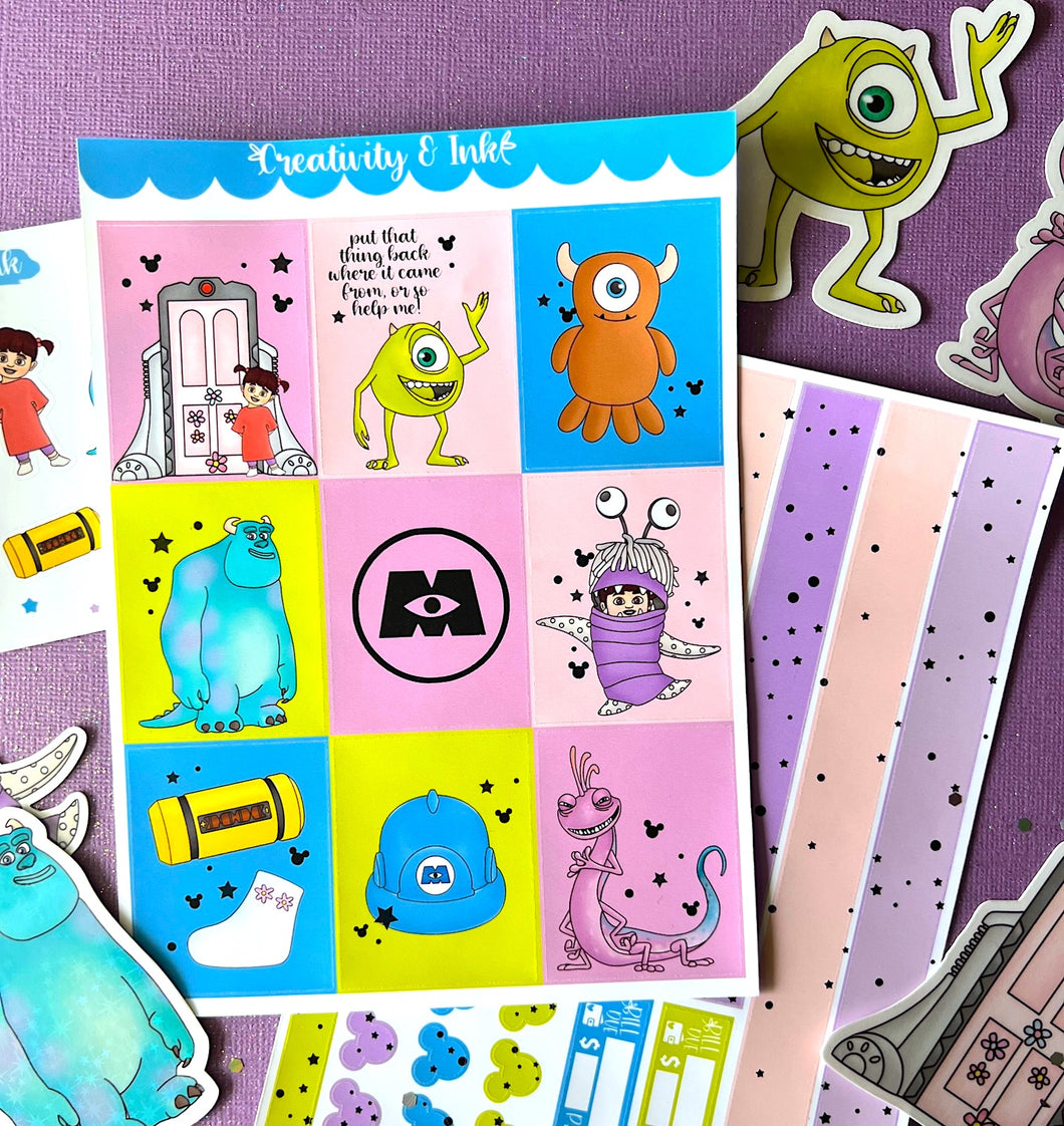 Monsters / Sticker Kit