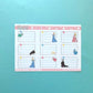 Sleeping Princess / Notes Stickers