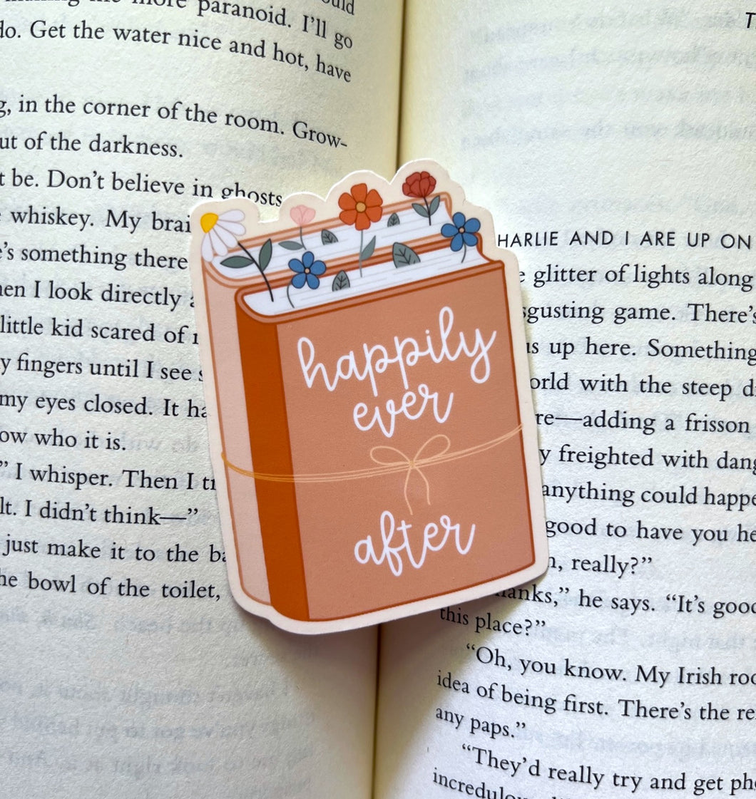 Happily Ever After Book / Die Cut Sticker