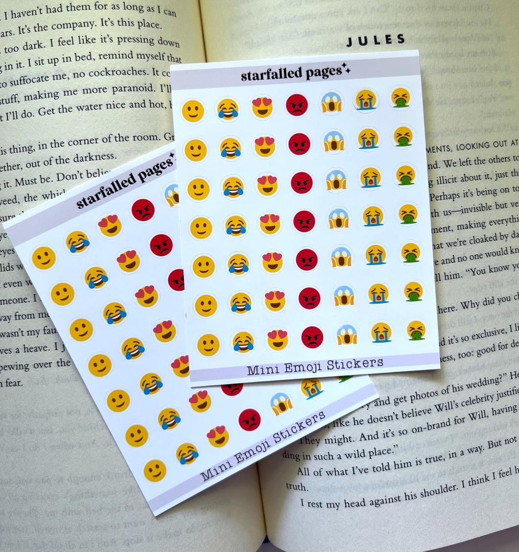 Mini Emoji Stickers