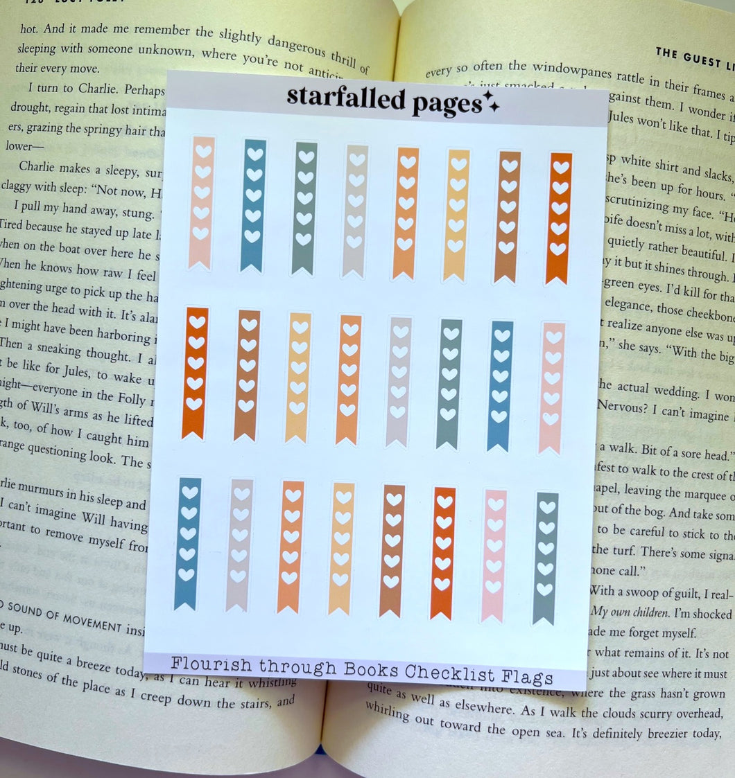 Flourish through Books - Checklists / Stickers