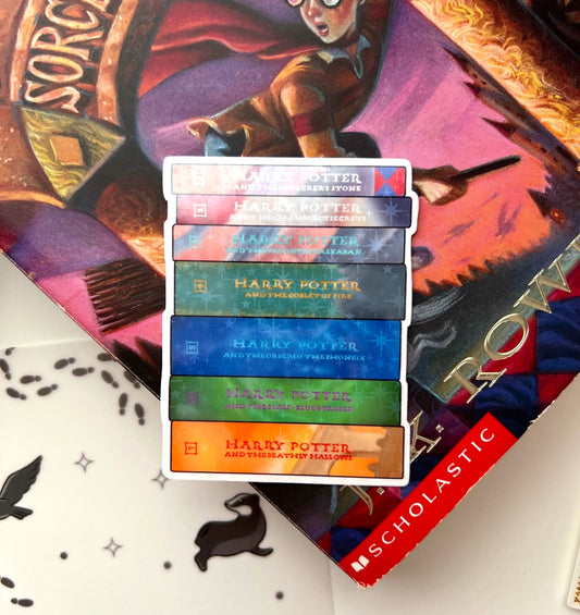 HP Book Stack / GLITTER Die Cuts