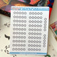 5 Star UnFilled / Review Stickers